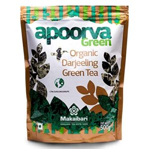 Makaibari Darjeeling Tea since 1857 Apoorva Green Tea Pouch -500 g